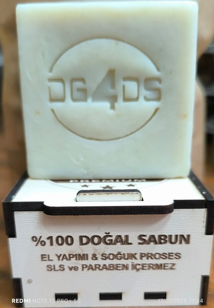 El Yapımı Doğal Şifalı Parfümlü Şampuan Bar Sabun(80 g)
